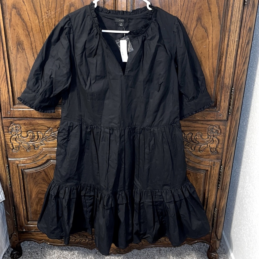 J.CREW DRESS, BLACK